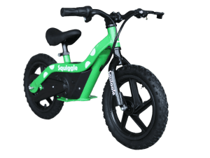 Squiggle Green 14inch-Electric Balance Bike